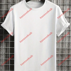 Model 3322 Erkek Yazlık Yuvarlak Yaka Kısa Kollu Günlük Tişört, Yaz