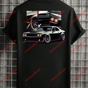 Model 3322 Erkek Yazlık Yuvarlak Yaka Kısa Kollu Günlük Tişört, Yaz