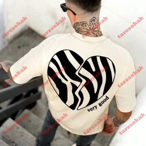 Model 3326 Erkek Yazlık Yuvarlak Yaka Kısa Kollu Günlük Tişört, Yaz