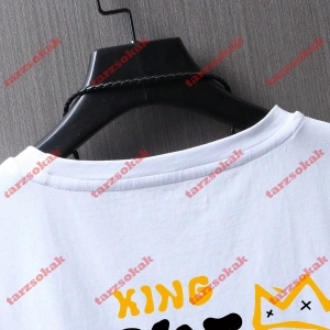 Model 3330 Erkek Yazlık Yuvarlak Yaka Kısa Kollu Günlük Tişört, Yaz