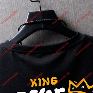 Model 3330 Erkek Yazlık Yuvarlak Yaka Kısa Kollu Günlük Tişört, Yaz