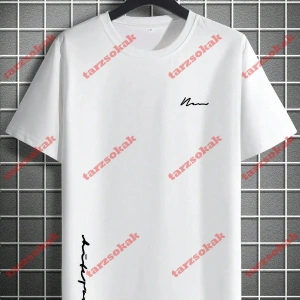 Model 3334 Erkek Yazlık Yuvarlak Yaka Kısa Kollu Günlük Tişört, Yaz