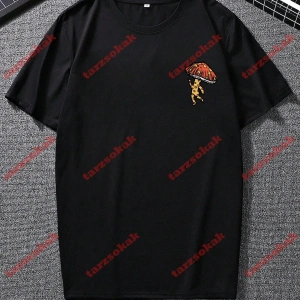 Model 3337 Erkek Yazlık Yuvarlak Yaka Kısa Kollu Günlük Tişört, Yaz