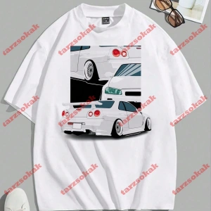 Model 3341 Erkek Yazlık Yuvarlak Yaka Kısa Kollu Günlük Tişört, Yaz