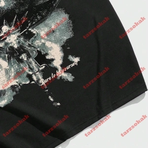 Model 3345 Erkek Yazlık Yuvarlak Yaka Kısa Kollu Günlük Tişört, Yaz