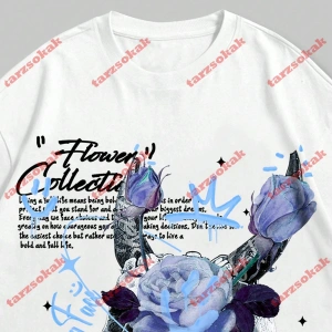 Model 3347 Erkek Yazlık Yuvarlak Yaka Kısa Kollu Günlük Tişört, Yaz