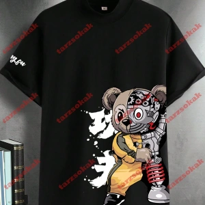 Model 3351 Erkek Yazlık Yuvarlak Yaka Kısa Kollu Günlük Tişört, Yaz