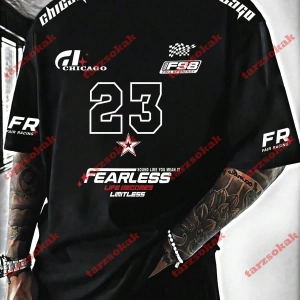 Model 3352 Erkek Yazlık Yuvarlak Yaka Kısa Kollu Günlük Tişört, Yaz