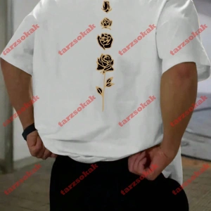 Model 3359 Erkek Yazlık Yuvarlak Yaka Kısa Kollu Günlük Tişört, Yaz