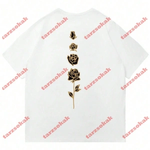 Model 3359 Erkek Yazlık Yuvarlak Yaka Kısa Kollu Günlük Tişört, Yaz