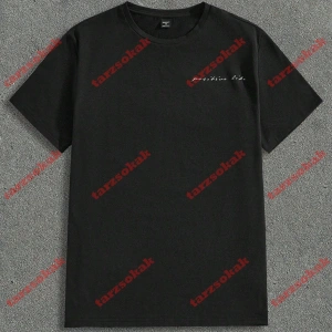 Model 3371 Erkek Yazlık Yuvarlak Yaka Kısa Kollu Günlük Tişört, Yaz