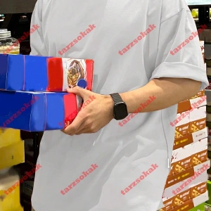 Model 3375 Erkek Yazlık Yuvarlak Yaka Kısa Kollu Günlük Tişört, Yaz