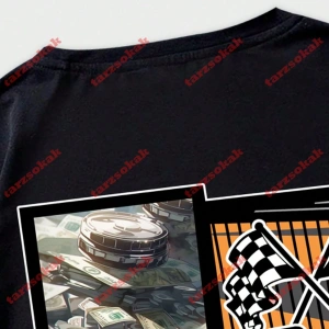 Model 3381 Erkek Yazlık Yuvarlak Yaka Kısa Kollu Günlük Tişört, Yaz