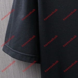 Model 3383 Erkek Yazlık Yuvarlak Yaka Kısa Kollu Günlük Tişört, Yaz