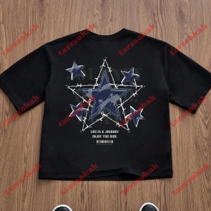 Model 3385 Erkek Yazlık Yuvarlak Yaka Kısa Kollu Günlük Tişört, Yaz