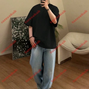 Model 3386 Erkek Yazlık Yuvarlak Yaka Kısa Kollu Günlük Tişört, Yaz