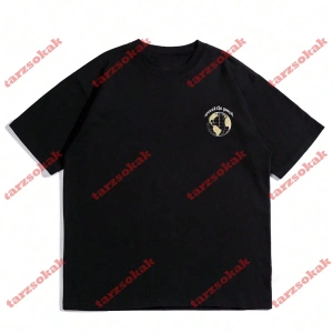 Model 3387 Erkek Yazlık Yuvarlak Yaka Kısa Kollu Günlük Tişört, Yaz