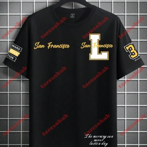 Model 3390 Erkek Yazlık Yuvarlak Yaka Kısa Kollu Günlük Tişört, Yaz