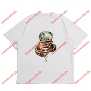 Model 3391 Erkek Yazlık Yuvarlak Yaka Kısa Kollu Günlük Tişört, Yaz