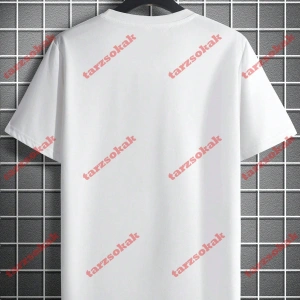 Model 3393 Erkek Yazlık Yuvarlak Yaka Kısa Kollu Günlük Tişört, Yaz