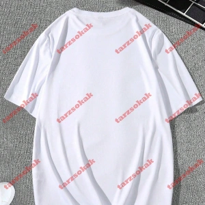 Model 3396 Erkek Yazlık Yuvarlak Yaka Kısa Kollu Günlük Tişört, Yaz