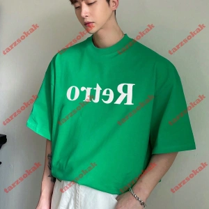 Model 3397 Erkek Yazlık Yuvarlak Yaka Kısa Kollu Günlük Tişört, Yaz