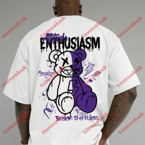 Model 3398 Erkek Yazlık Yuvarlak Yaka Kısa Kollu Günlük Tişört, Yaz