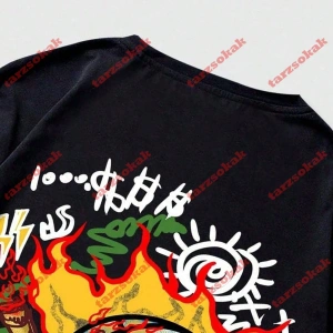 Model 3400 Erkek Yazlık Yuvarlak Yaka Kısa Kollu Günlük Tişört, Yaz