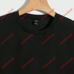 Model 3407 Erkek Yazlık Yuvarlak Yaka Kısa Kollu Günlük Tişört, Yaz