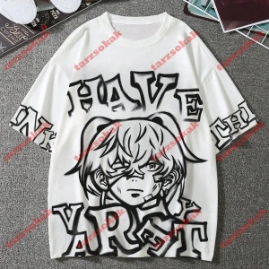 Model 3411 Erkek Yazlık Yuvarlak Yaka Kısa Kollu Günlük Tişört, Yaz