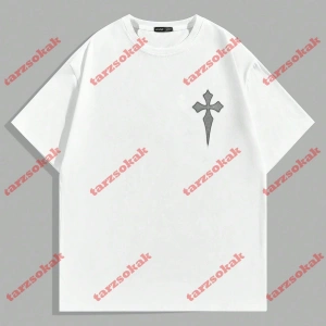 Model 3412 Erkek Yazlık Yuvarlak Yaka Kısa Kollu Günlük Tişört, Yaz