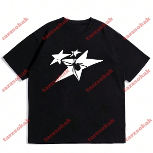 Model 3425 Erkek Yazlık Yuvarlak Yaka Kısa Kollu Günlük Tişört, Yaz