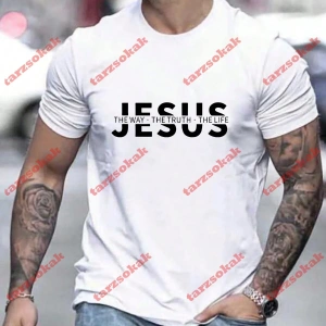 Model 3430 Erkek Yazlık Yuvarlak Yaka Kısa Kollu Günlük Tişört, Yaz