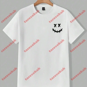 Model 3433 Erkek Yazlık Yuvarlak Yaka Kısa Kollu Günlük Tişört, Yaz