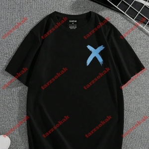 Model 3436 Erkek Yazlık Yuvarlak Yaka Kısa Kollu Günlük Tişört, Yaz