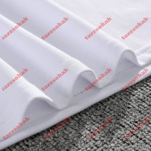 Model 3436 Erkek Yazlık Yuvarlak Yaka Kısa Kollu Günlük Tişört, Yaz