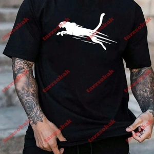 Model 3437 Erkek Yazlık Yuvarlak Yaka Kısa Kollu Günlük Tişört, Yaz