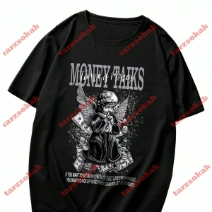 Model 3442 Erkek Yazlık Yuvarlak Yaka Kısa Kollu Günlük Tişört, Yaz