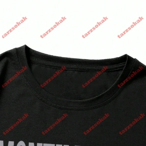 Model 3442 Erkek Yazlık Yuvarlak Yaka Kısa Kollu Günlük Tişört, Yaz