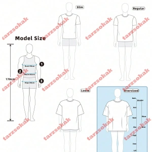Model 3443 Erkek Yazlık Yuvarlak Yaka Kısa Kollu Günlük Tişört, Yaz