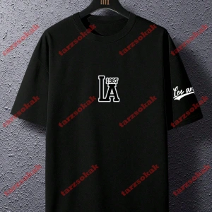 Model 3445 Erkek Yazlık Yuvarlak Yaka Kısa Kollu Günlük Tişört, Yaz