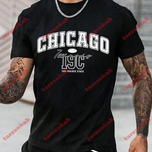 Model 3461 Erkek Yazlık Yuvarlak Yaka Kısa Kollu Günlük Tişört, Yaz