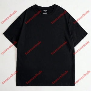 Model 3464 Erkek Yazlık Yuvarlak Yaka Kısa Kollu Günlük Tişört, Yaz