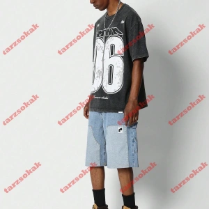 Model 3465 Erkek Yazlık Yuvarlak Yaka Kısa Kollu Günlük Tişört, Yaz