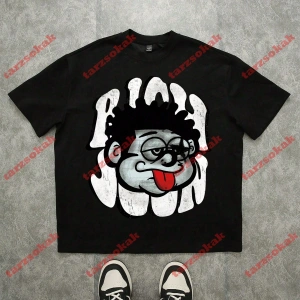 Model 3471 Erkek Yazlık Yuvarlak Yaka Kısa Kollu Günlük Tişört, Yaz