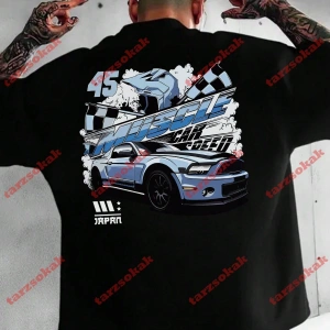 Model 3476 Erkek Yazlık Yuvarlak Yaka Kısa Kollu Günlük Tişört, Yaz