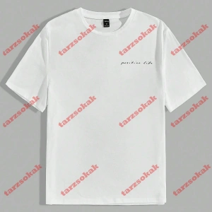 Model 3481 Erkek Yazlık Yuvarlak Yaka Kısa Kollu Günlük Tişört, Yaz