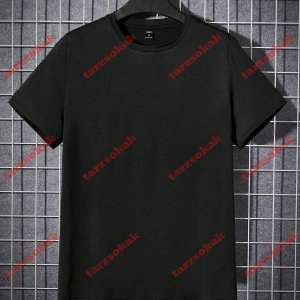 Model 3484 Erkek Yazlık Yuvarlak Yaka Kısa Kollu Günlük Tişört, Yaz