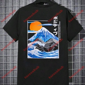 Model 3484 Erkek Yazlık Yuvarlak Yaka Kısa Kollu Günlük Tişört, Yaz