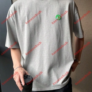 Model 3485 Erkek Yazlık Yuvarlak Yaka Kısa Kollu Günlük Tişört, Yaz